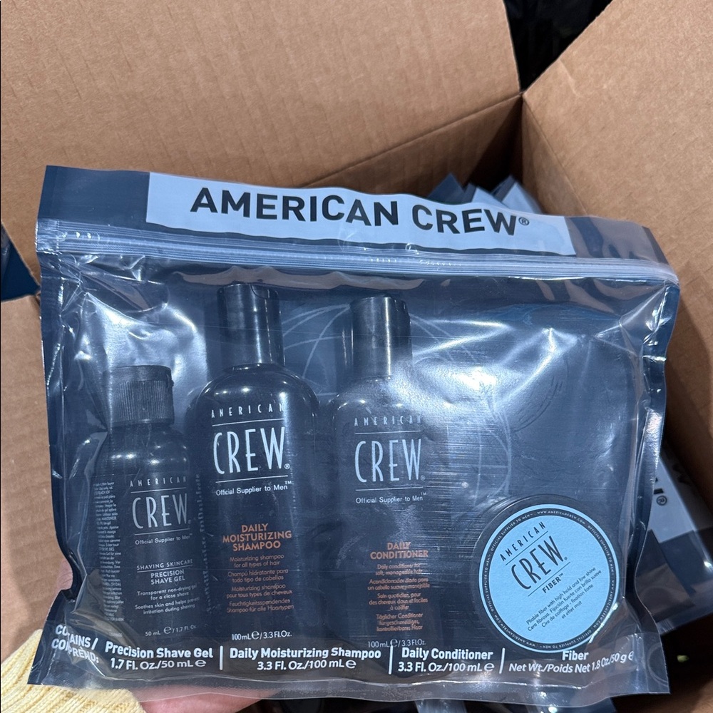 Men's Grooming Set - Black - 6pack/set